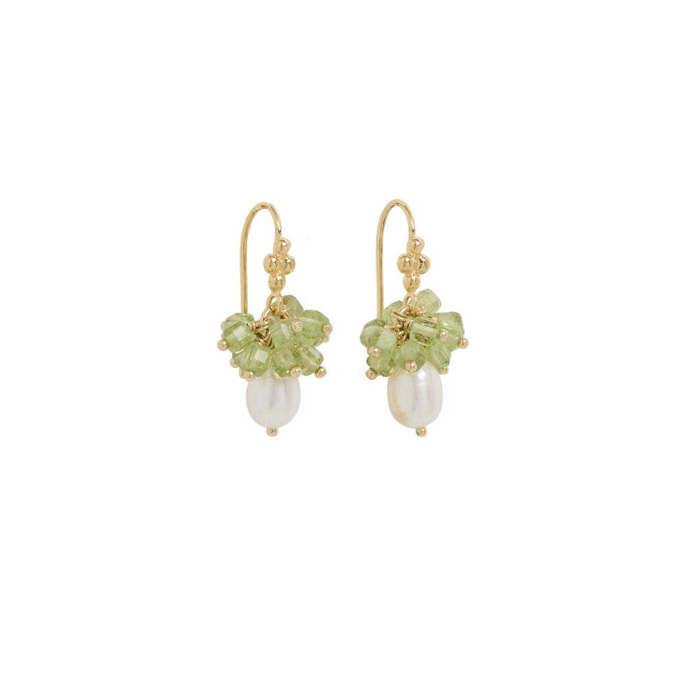 CHAN LUU Firework Earrings Peridot